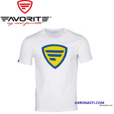 Футболка Favorite UA Shield White размер XL белая